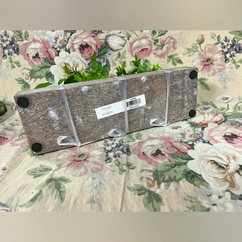 Greenery Trio in Rustic Planters